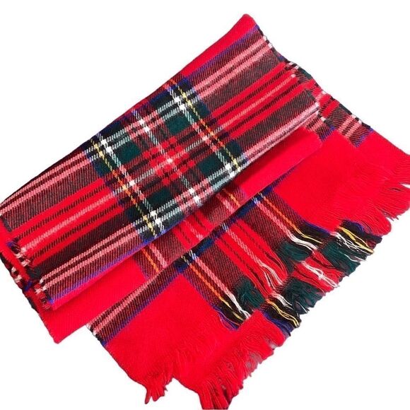 Cashmere Look Classic Plaid Scarf - Picture 7 of 7